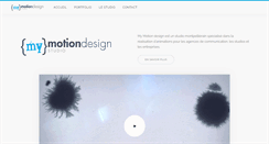 Desktop Screenshot of mymotiondesign.com